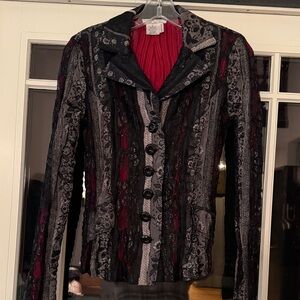 Alberto Makali Multicolor Lace Blazer